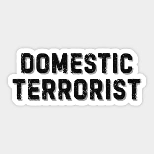 Domestic Terrorist Sticker